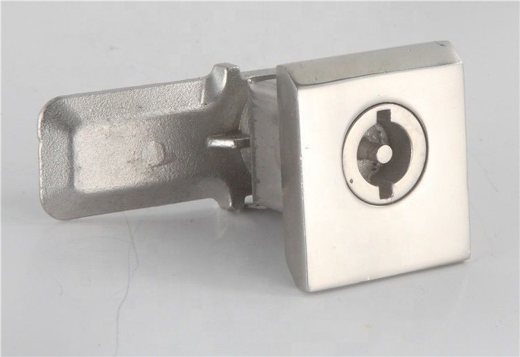 Square Head Quarter Turn Key Lock Stainless Steel ABS Housing